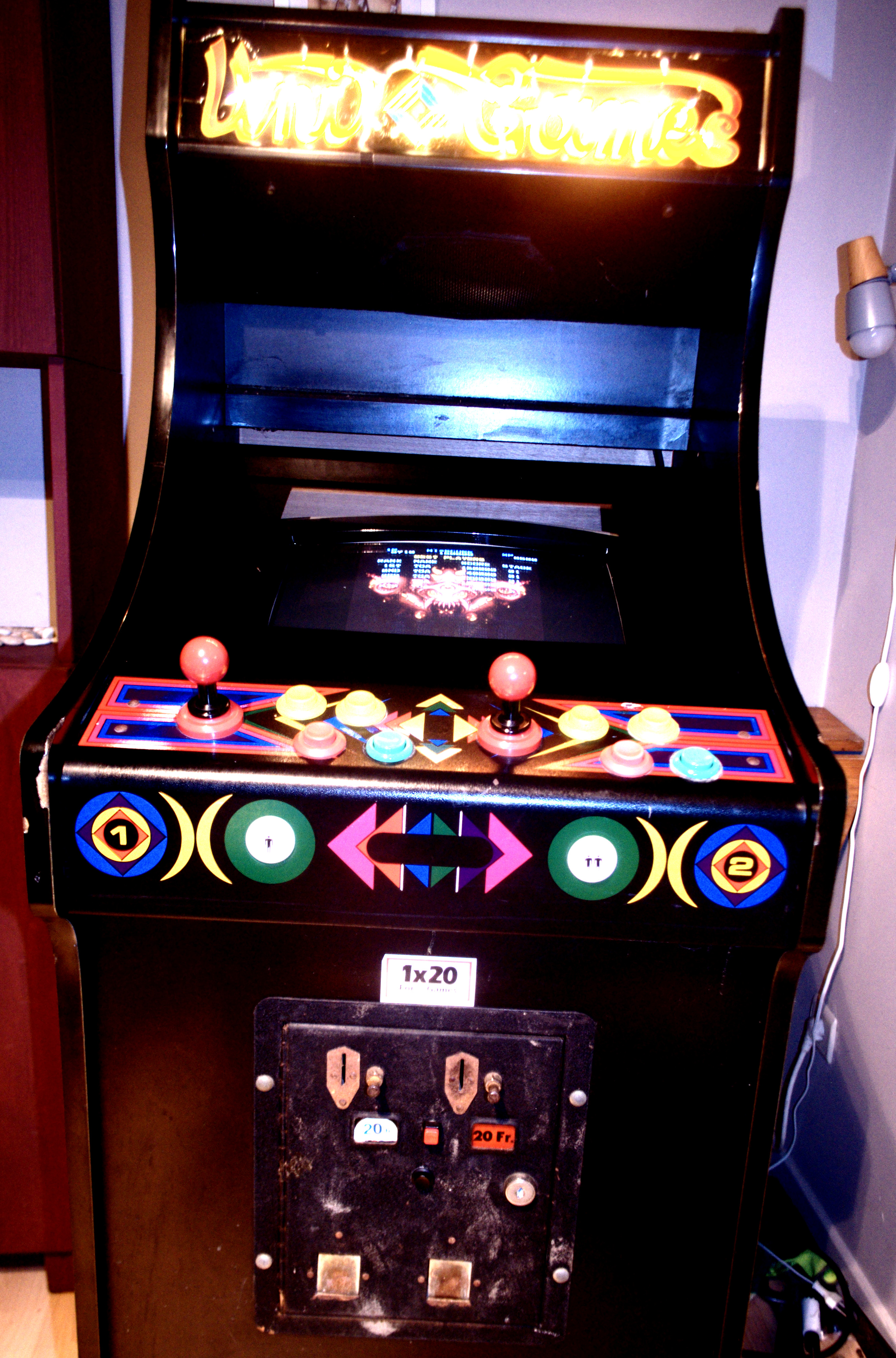 borne arcade 1